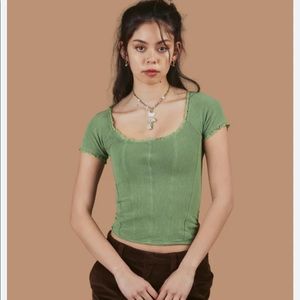 Unif Date Top- Green